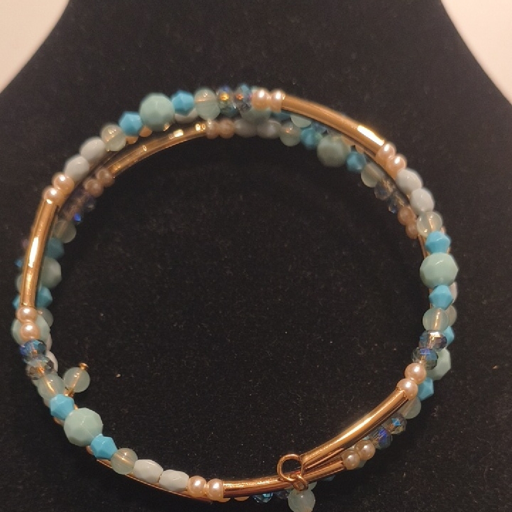 Signature Golden Mustang Wrap Bracelet